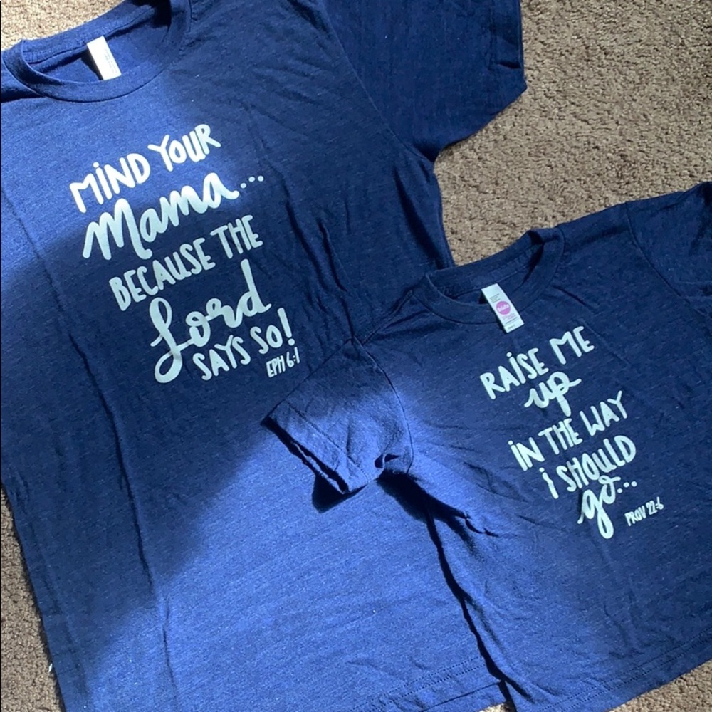 Mommy and me shirts